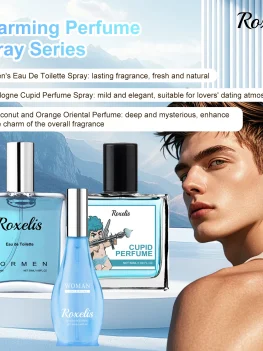 Roxelis Pheromone Perfume Spray Freshing Long Lasting Light Fragrance Flirt Seduction Aroma Elegant Release Charm Dating Perfume