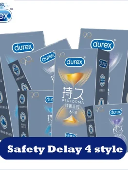 Durex Condoms Delay Ejaculation Intimate Goods Sex 3/10PCS Delay Safe Long Lasting Penis Sleeve Extra Lubricated Adult Product