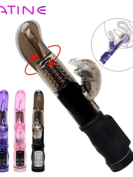 VATINE Dolphin Vibrator Clitoris Stimulator G-Spot Massager Sex Toys for Women Multi-Speed Dual Vibration Erotic Toys