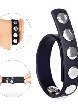 Silicone Penis Ring Adjustable Cock Ring Reusable Delay Ejaculation Stretchy Erotic Acceoosries Adult Products Sex Tool for Men