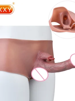 SXXY Silicone Adult Strapon Penis Sleeve Cock Cover Sex Toys For Men Delay Ejaculation Couple's Reusable Condom Products