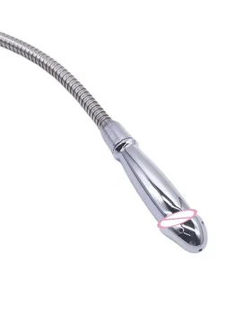 Metal Steel Douche Enema Syringe Anal Shower Head Beads Anal Cleaning Kit Butt Plug Attachment Nozzle Tip Gay Sex Toy Man Woman