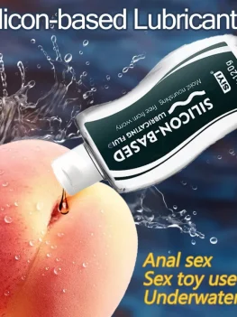 Silicone-base Lubricant for Anal Sex Long-lasting lubrication, Sex Toys Lubricant Suitable for Bathroom and Underwater Use