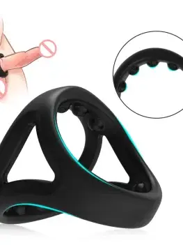 Cock Ring Silicone Penis Ring on for Man Delay Ejaculation Sex Toys Male Couples Adult Soft Cockring Dick Genital Ring Penisring