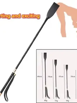 BDSM Sexy Leather Whip Trainng for Riding Crop Spanking Flogger Whip Party Cosplay Flirting Erotic Whip Sex Toy Fetish Sex Play