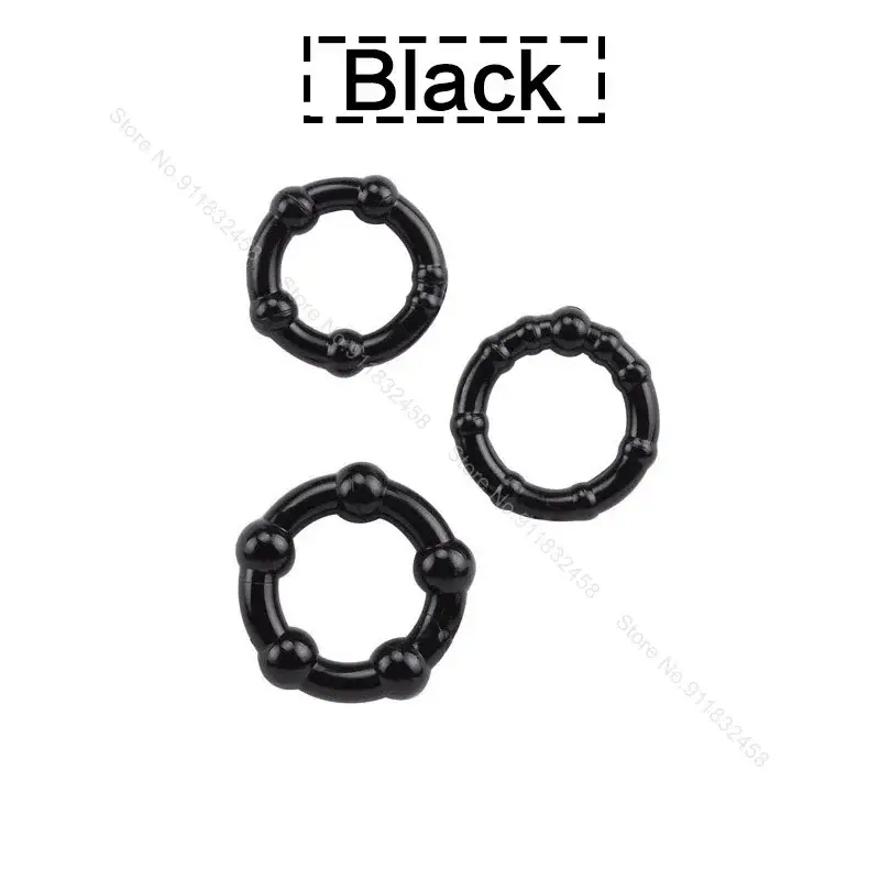 3Pcs Black