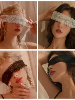 Masquerade Mask Women Lace Cosplay Prom Party Props Masks Sexy Masquerade Nightclub Adult Dance Gauze Flower Eye Mask
