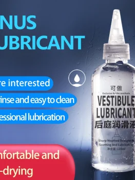 Anal Water Based Silicone Lubricant Unscented Sex Lube For Man Woman Gay Lesbian Couples Pleasure For Home And Travel