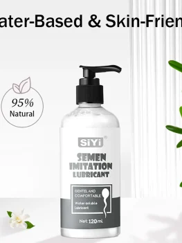 120ml/300ml Ultra-Smooth Water-Based Lubricant, Press Pump, Long-Lasting, Skin-Friendly, Toy & Condom Safe, Easy to Clean