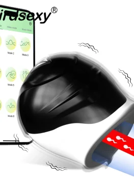 Glans Trainer Vibrators For Men Male Masturbator Glans Massager Stimulator Penis Cock Exerciser Delay Ejaculation Sex Toys