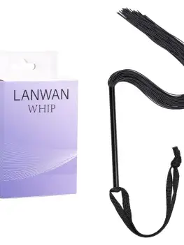Silicone Tassels Whip Small Bondage Restrainrs Riding Crop BDSM Sexy Flogger Adult Sex Toys for Women and Couples Pleasure