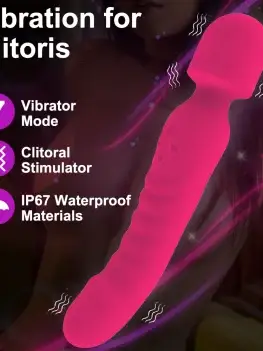 Powerful AV Magic Wand Dildo Vibrator for Women Clitoris Stimulator Erotic Toys G Spot Vagina Massager Adult Sex Toys for Female