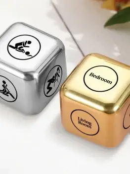 Night Date Decision Dice for Couple, Love Position Select Dice for Lover, Wedding Valentines Day Gifts Idea for Him Her Girlfrie