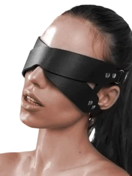Role Play Punk Simple Personality Cross Fun Blindfold Party Masquerade Men And Women Game Decorative Cosplay Blindfold Mask