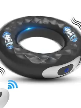 Remote Control Cock Ring Vibrator for Men Remote Control Penis Rings Delay Ejaculation Erection Masturbator Sex Toys for Male
