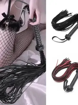 Slave Soft Leather Whip Adult Games BDSM Flogger Bondage Gear Sex Toys Flirt Couple Erotic Fetish Stimulates Queen Whips Cosplay