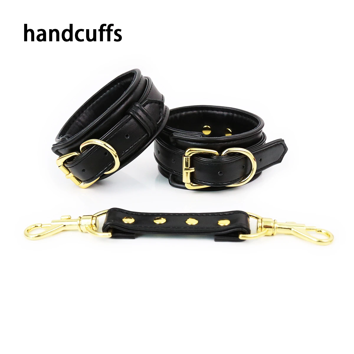 black handcuffs