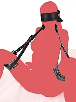 Bdsm Bondage Rope Open Leg Sex Product Handcuffs Ankle Collar Leather Restraints Erotic Adult Games Sex Toys For Woman Couples