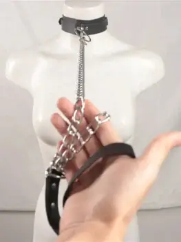 Bdsm Bondage Lingerie Sexy Chain Collar Harness Woman Accessories Erotic Leather Neck Harness Fetish Wear Women Gothic Lingerie
