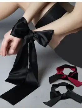 1.2M Erotic Eye Mask Self Bondage Restraint Ribbon BDSM Masks Eyes Patch Blindfold Masque Sex Toys For Couples SM Adult game