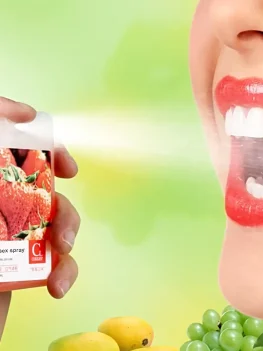 Portable Blowjob Spray Fruit-flavored Lubricant for Oral Sex Remove Odor Fresh Breath Squirt Lube Sexy Gadgets Adult Sex Product