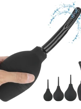 Cleaner Enema Anal Plug Buttplug BDSM Clyster Sex Toys for Women Men Gay Hygiene Vagina Anal Adult Products Anal Cleaning Tube