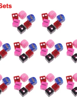 1/2/3/5/10 Sets Acrylic Cube Love Dice Sex Position Game Toys Lovers Foreplay Prop Adult Couple Gaming Party Supplies
