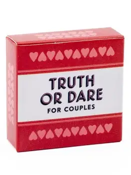 Truth or Dare for Couples Naughty Adult Party Board Game Set 51 Questions Sexy Date Night Drunk Couples Drinking Card Game 5x5cm