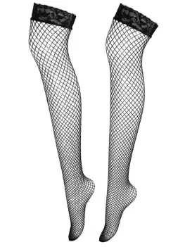 Sexy Fishnet Stockings Women Summer Thin Transparent Mesh Thigh High Stockings Elasticity Over Knee Nylon Stocking