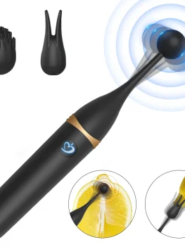 3 Caps Replacement G-Spot Vibrators for Women Lick Clitoris Stimulator Nipple Massager Female Masturbator Sex Toys for Adults