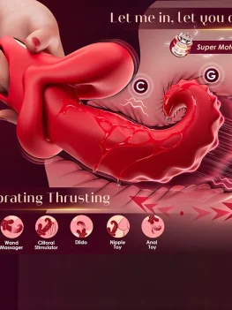 Tongue Licking Vibrator For Women Clitoral Stimulator Wearable Panties Powerful Vibrating Nipple Vagina Massager Adult Sex Toys