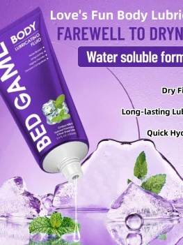 Intimate mint Lubricant Pleasure Body Erotic Oil Lubricant Adult Sex Supplies flirting for couples 200ml