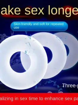 3pcs/set Cock Ring Penis Foreskin Fix Rings Delay Ejaculation Sex Toys for Men Cockring Sex Products Adult Games Ball Stretcher