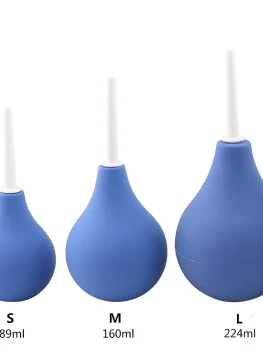 Enema Bulb Syringe Medical Rubber Enema Irrigator Female Vagina Anal Douche Cleaner for Feminine Hygiene Enema Anal Cleaning