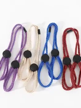 Men And WomenFetish Slave Role Play Bondage Touch Hondage Fun Accessories of Silk Rope Handcuffs Leg Cuffs Multifunctional