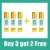 Buy 3 get 2 off