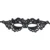Flower heart black