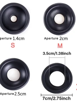 Cock Seal Ring for Penis Enlarger Pump Accessories Delay Ejaculation Sleeves Penile Erection Enhance Exerciser Sex Toys Men