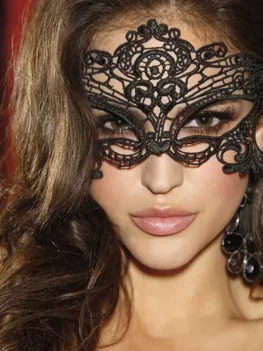 Sexy Lace Mask Women Halloween Party Eye Masquerade Queen Embroidery Mask Masked Ball Cosplay Costume Carnival Half Face Mask