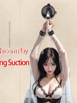 Handcuffs Sex Toys Bathroom Strong Suction Suction Cups Handcuffs Auxiliary Props Bondage Punished on the Wall for Couples