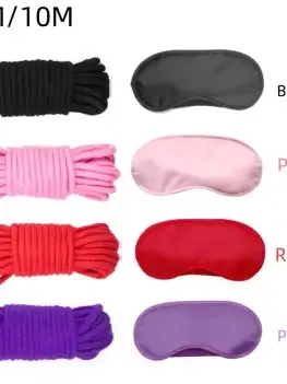 5m 10m Men Women Fetish Slave Role Play Binder Restraints Touch Tie Up Fun Exotic Shibari Accessory of Handcuffs Bondage Rope
