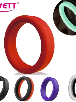 Men Penis Ring Silicone Cock Rings Male Lock Ejaculation Scrotal Ball Stretcher anillo hombre Cockring Sex Toys For Men
