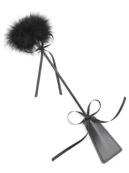 Black Flirting Feather Bdsm PU Leather Whip Bdsm Spanking Flogger Horse Whip Slave Bondage Restraints Sex Toys For Women Couples