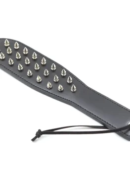 Leather Palm Clap Rivets Spanking Paddle whips Fetish Slave Bdsm Spank Flogger Fantasy Sexy Whip Gear Adult Game Cosplay
