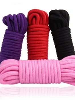 Bondage Restraint Rope Slave Sex Toys For Couples Adult Games Products Shibari Hogtie Fetish Harnes 2/5/10/20M Thicken Cotton