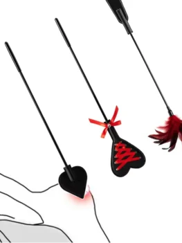 Whip Spanking Flogger BDSM Feather Whip Adult Games Ass Stimulation Teasing Slave Role Play Flirting Equestrian Sex Whip Riding
