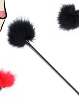 Sex Toys 27cm Flirt Feather Whip Spank Flogger Clit Tickler BDSM Bondage Slave Erotic Adult Toy Sm Game Sex Shop