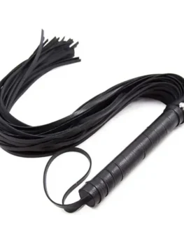 High Quality Pu Leather Pimp Whip Racing Riding Crop Party Flogger Hand Cuffs Queen Black Horse Riding Whip