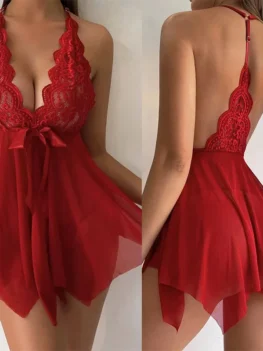 Sexy Lingerie Women Sleepwear Sexy Pajamas Lace Dress Mujer Pornos Costumes Exotic Apparel Female Underwear Sex Clothes